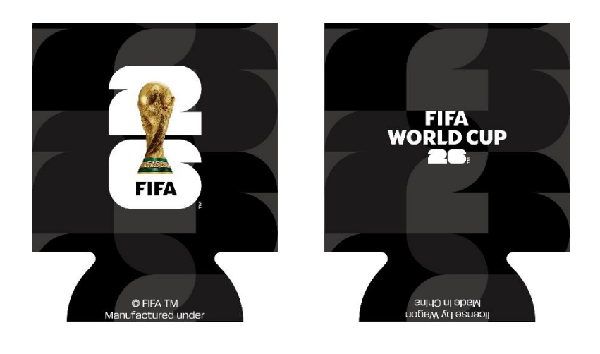 FIFA World Cup 2026™ Black Koozie