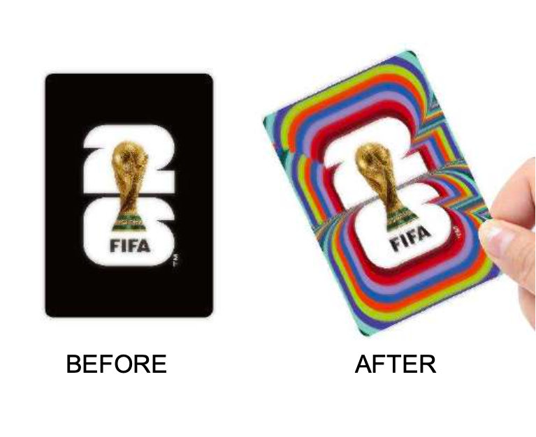 FIFA World Cup 2026™ Lenticular Magnet 3-D Effect
